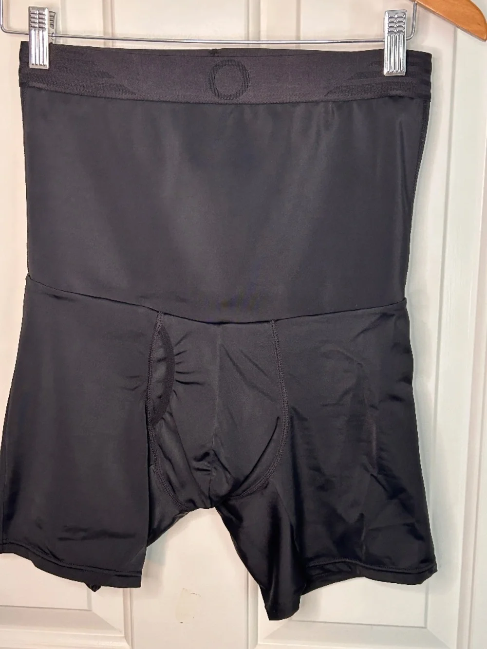 Mens Rounderbum Slim Fit and Lift Body Shaper High Waisted Shorts - Large
